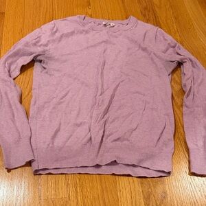 GAP Lavender Long Sleeve Sweater